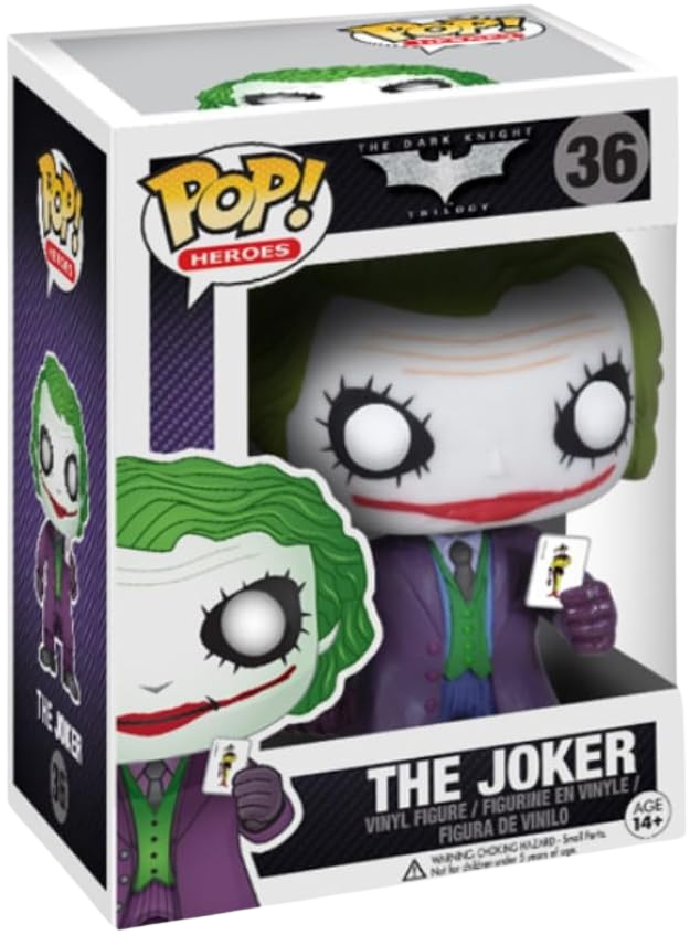 Batman: Joker Pop! Vinyl Figure (Dark Knight) (Heath Ledger) #36