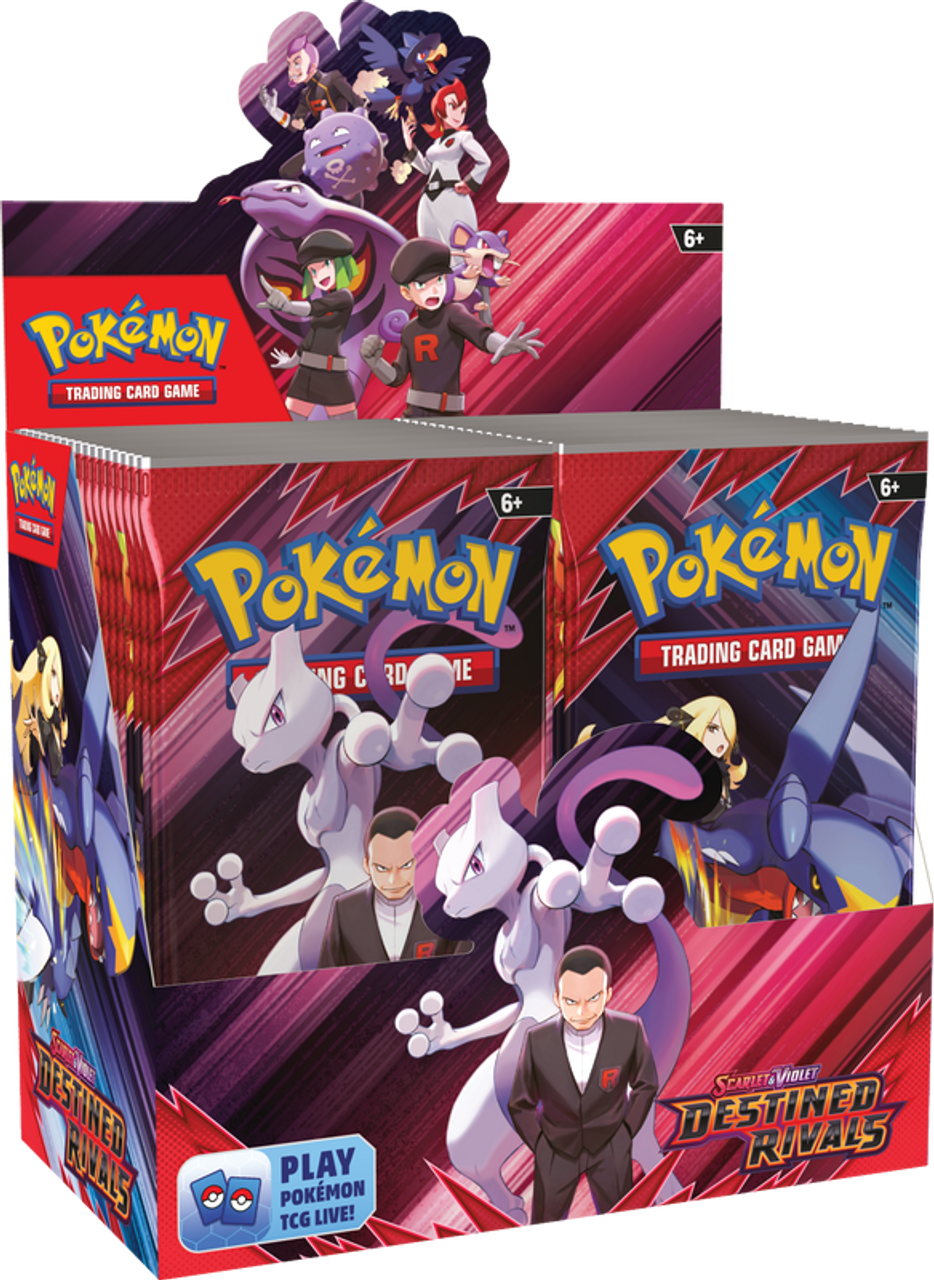 Pokémon Destined Rivals Booster Box 36ct Display Box
