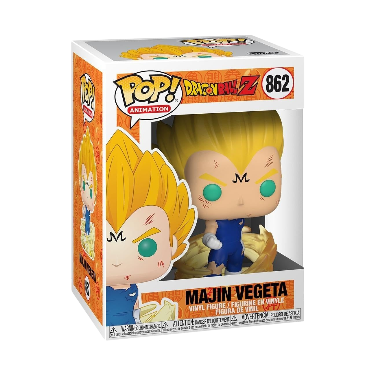 Dragon Ball Z: Majin Vegeta (Battle Damage) Pop! Vinyl Figure #862