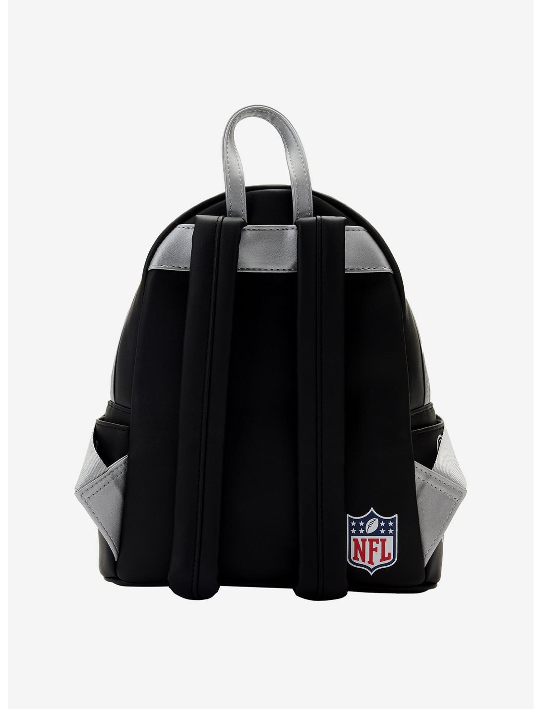 Loungefly NFL Las Vegas Raiders Icon Patches Mini Backpack