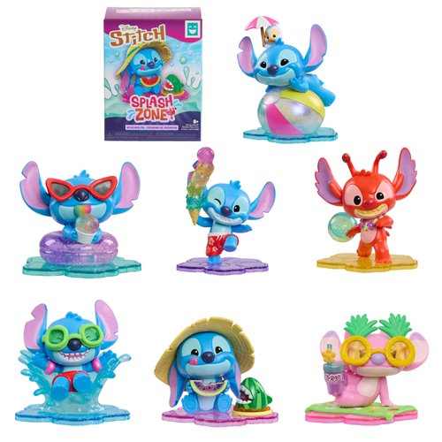 Stitch Pool Party Blind Figure Case of 8