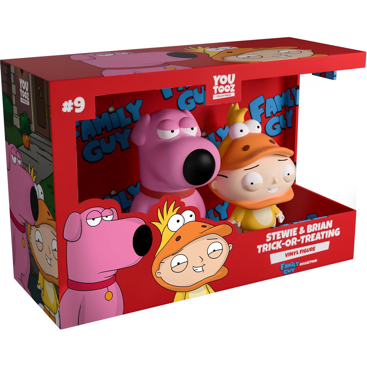 Family Guy Collection Stewie & Brian Trick-or-Treat Vinyl Figure #9