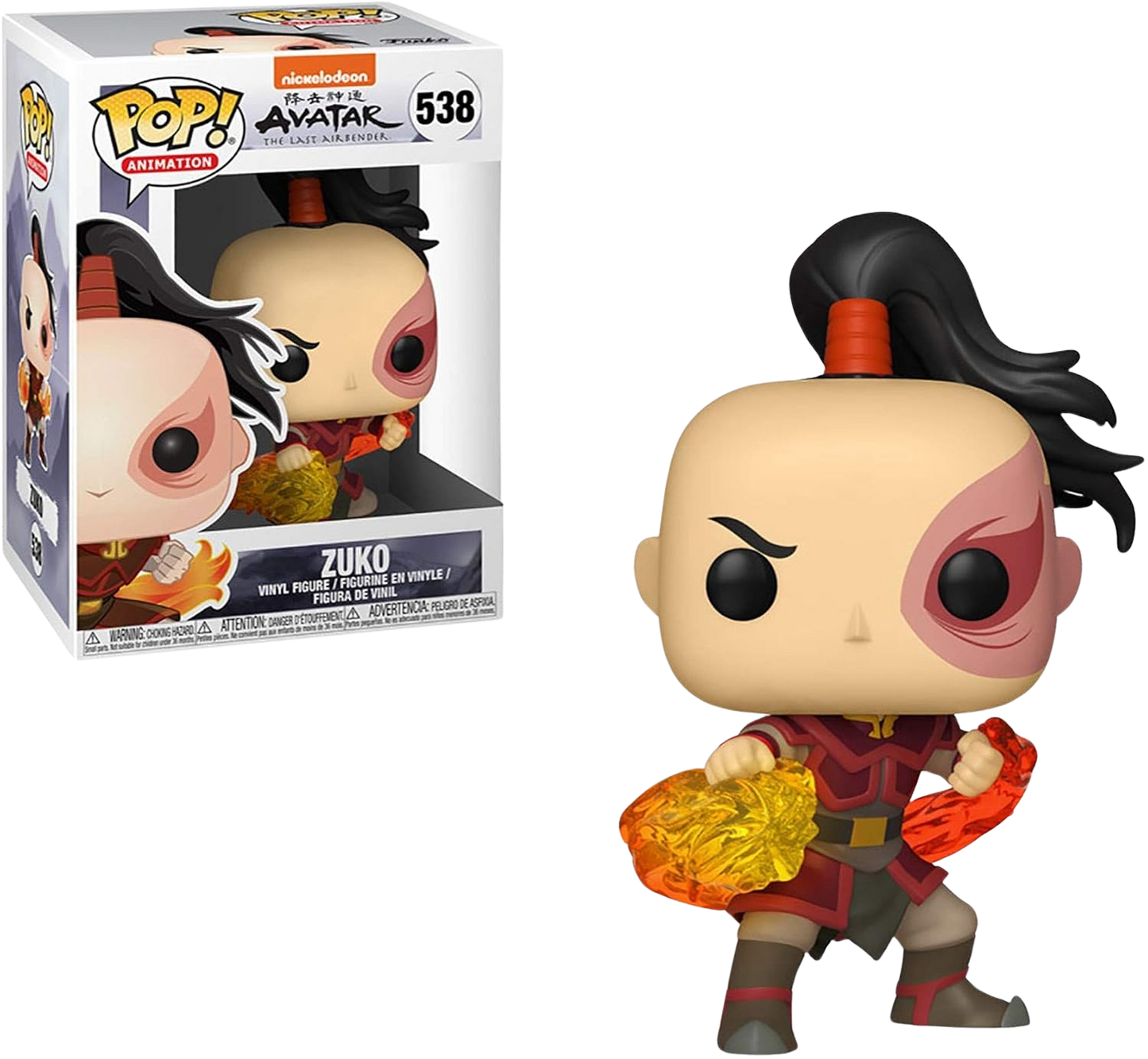 Avatar: The Last Airbender - Zuko Pop! Vinyl Figure #538