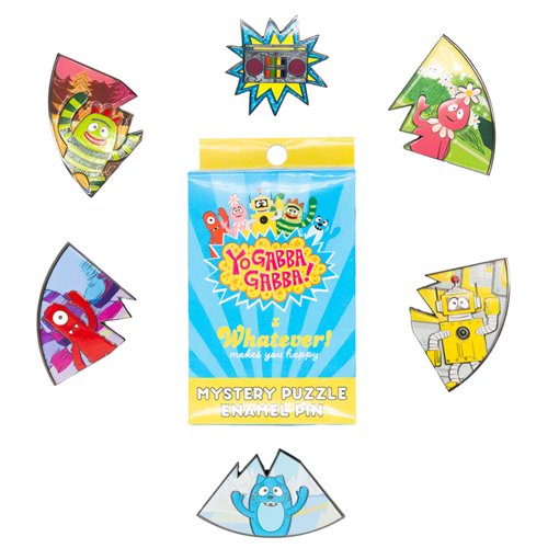 Yo Gabba Gabba Blind Gabba Land Puzzle Pin Case of 12