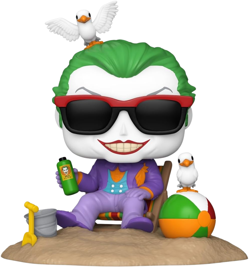 Batman: 85th Anniversary - Joker on Beach Deluxe Pop! Vinyl Figure (Jack Nicholson) #520