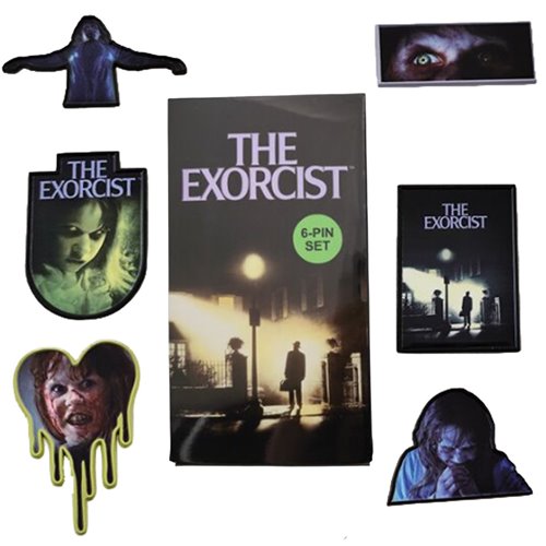 The Exorcist Enamel Pin 6-Pc Set - EE Exclu.