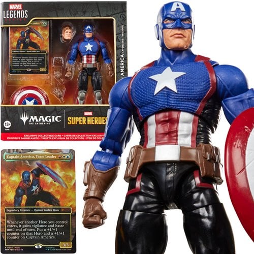 Marvel Magic: The Gathering Captain America Action Figure