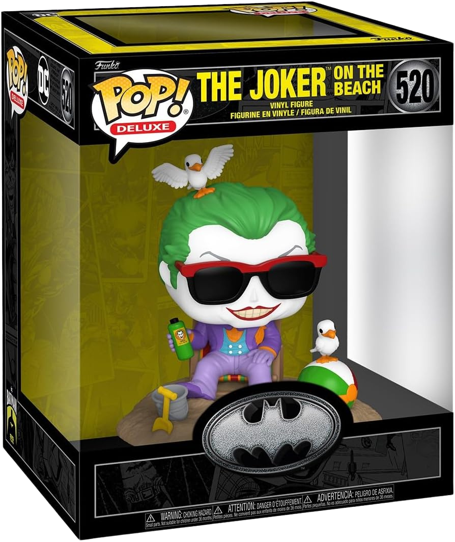 Batman: 85th Anniversary - Joker on Beach Deluxe Pop! Vinyl Figure (Jack Nicholson) #520
