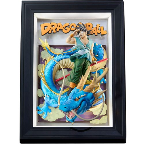 DB Son Goku and Dragon Tamashii Art Statue