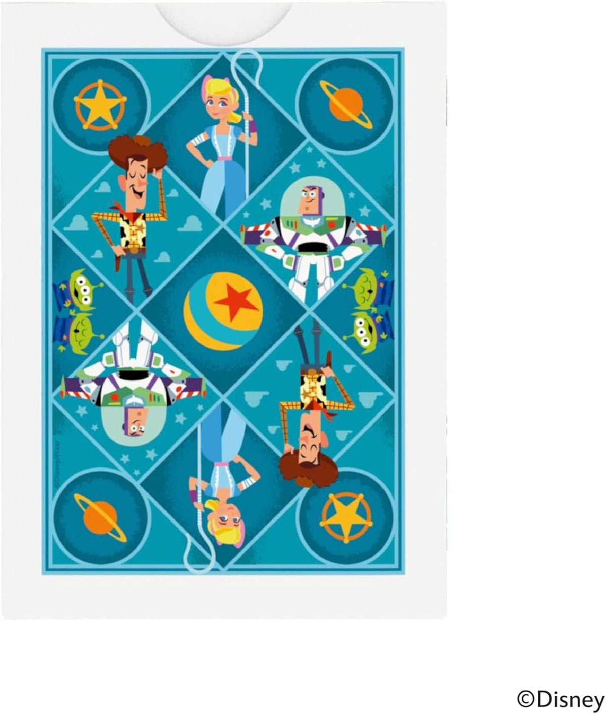Bicycle Disney Toy Story Playing Cards, Featuring Woody, Buzz Lightyear, and More!