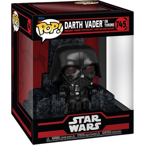 Star Wars: Darth Vader on Throne Deluxe Pop! Vinyl Figure #745