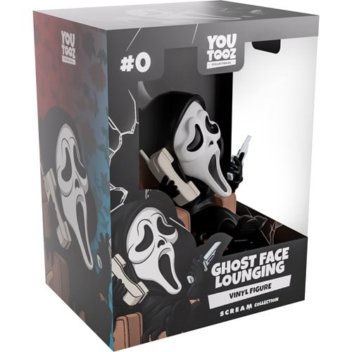Scream Collection Ghost Face Lounging Vinyl Figure #0