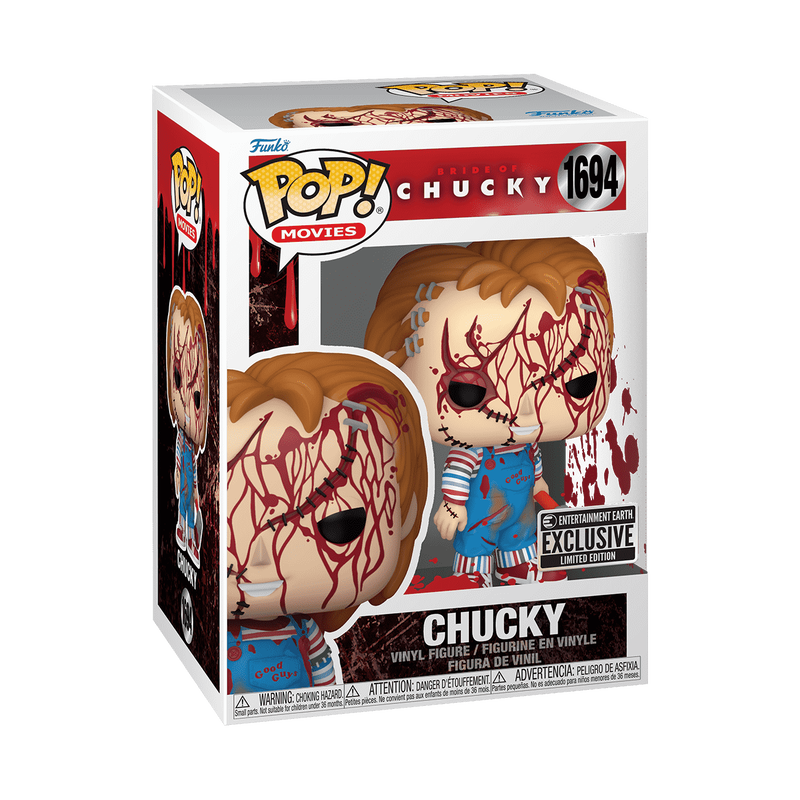 Child's Play: Bride of Chucky - Chucky (Bloody) Pop! Vinyl Figure #1694