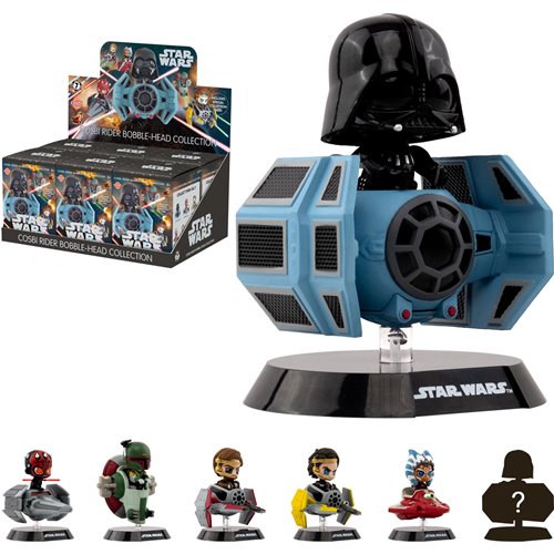 Star Wars Cosbi Rider Bobble S1 Blind Mini-Figure Case of 6