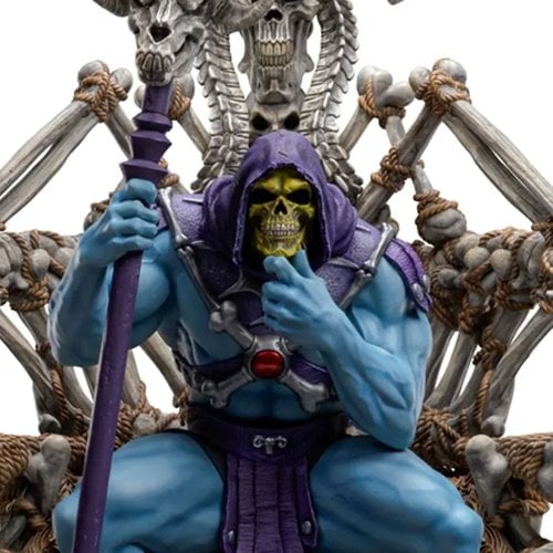Masters of the Universe Skeletor on Throne 1:3 Prime Statue