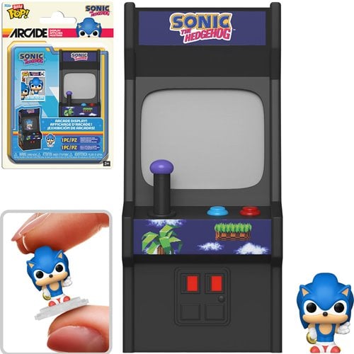 Sonic the Hedgehog Sonic with Ring Bitty Pop! Arcade Cabinet