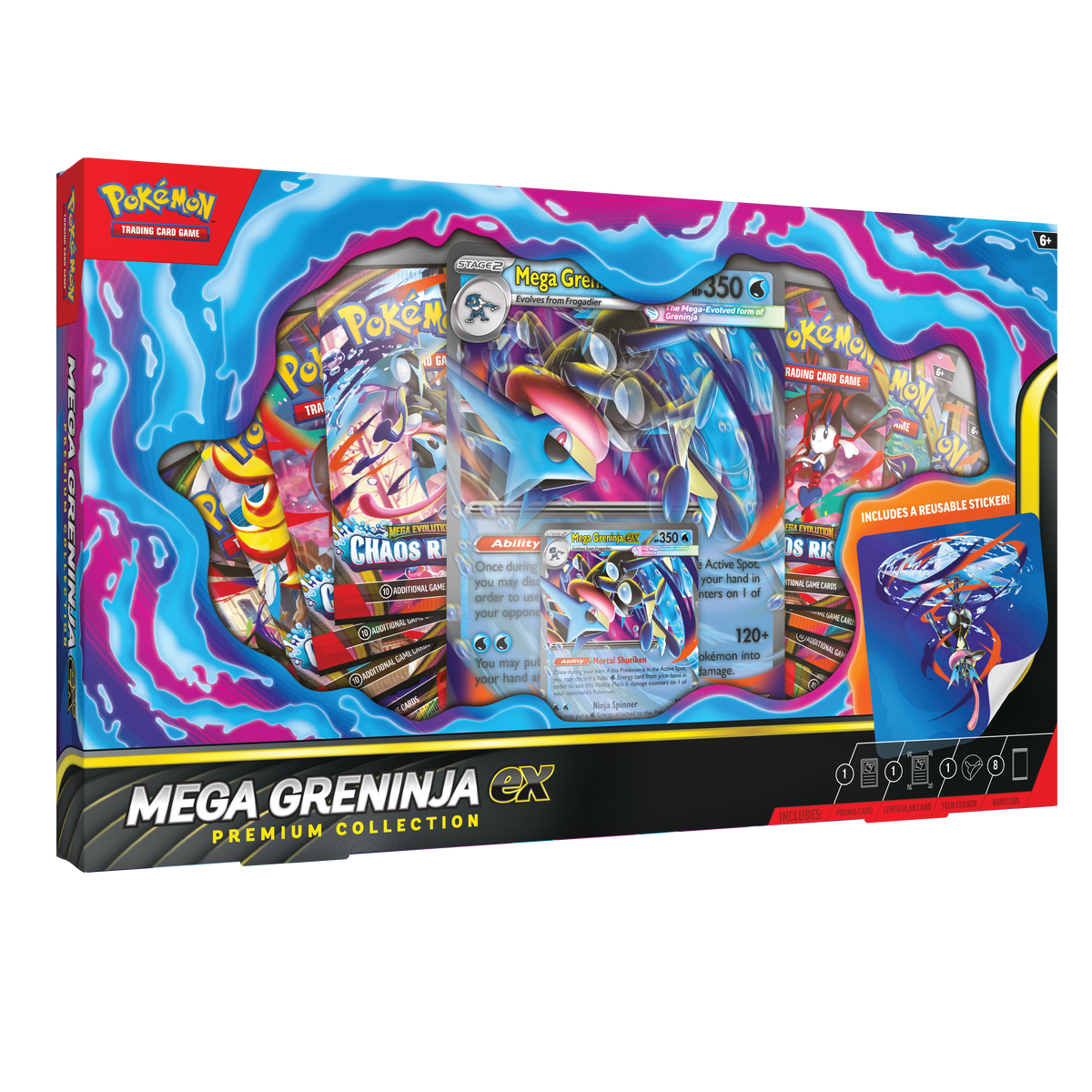 PRE ORDEER - Pokémon TCG: Mega Greninja ex Premium Collection