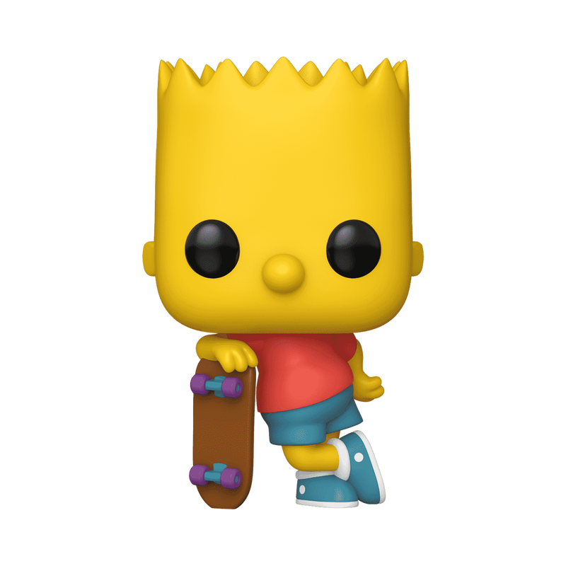 Simpsons: Bart Simpsons w/ Skateboard Pop! Vinyl Figure #1652