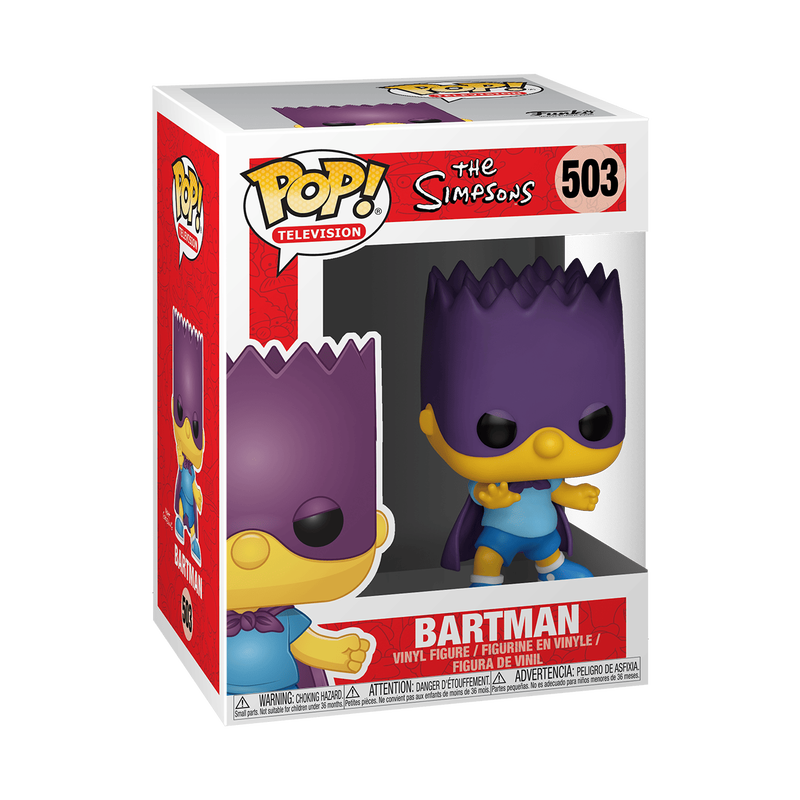 Simpsons: Bart (Bartman) Pop! Vinyl Figure #503