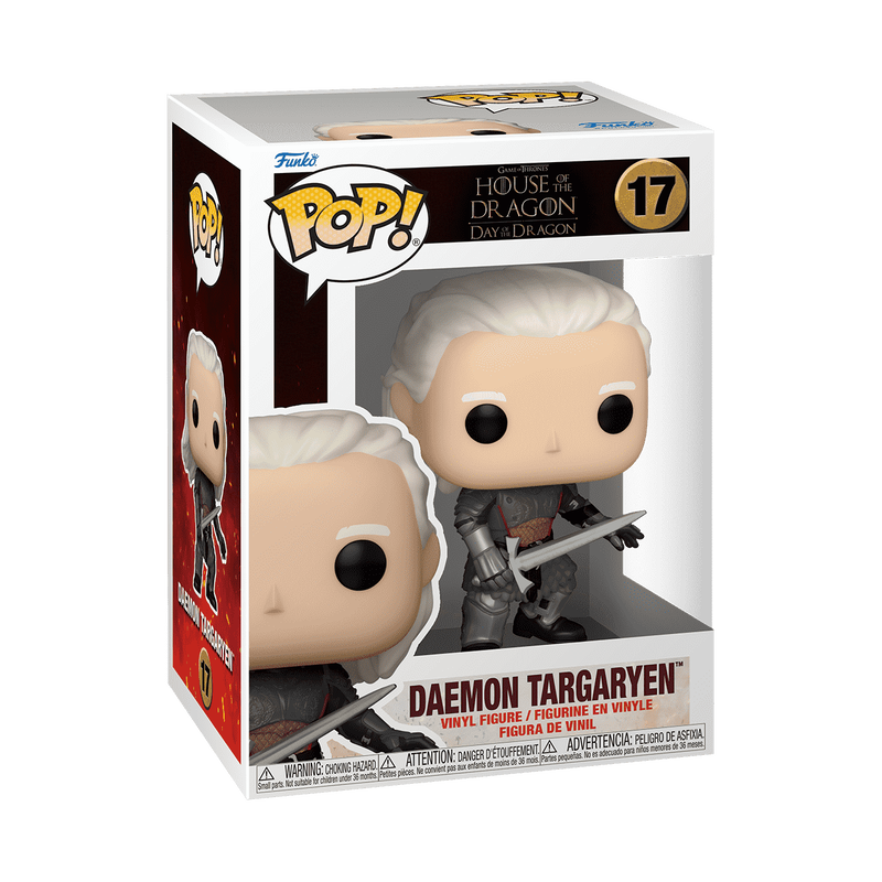 Game of Thrones: House of the Dragon - Daemon Targaryen (Armor) Pop! Vinyl Figure #17