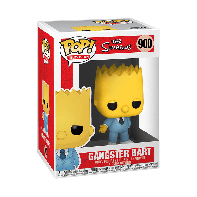 Simpsons: Mafia Bart Pop! Vinyl Figure #900