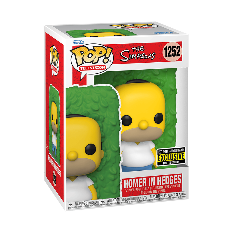 Simpsons: Homer in Hedge Pop! Vinyl Figure (EE Exclusive) #1252