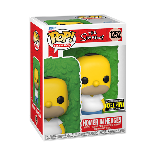 Simpsons: Homer in Hedge Pop! Vinyl Figure (EE Exclusive) #1252