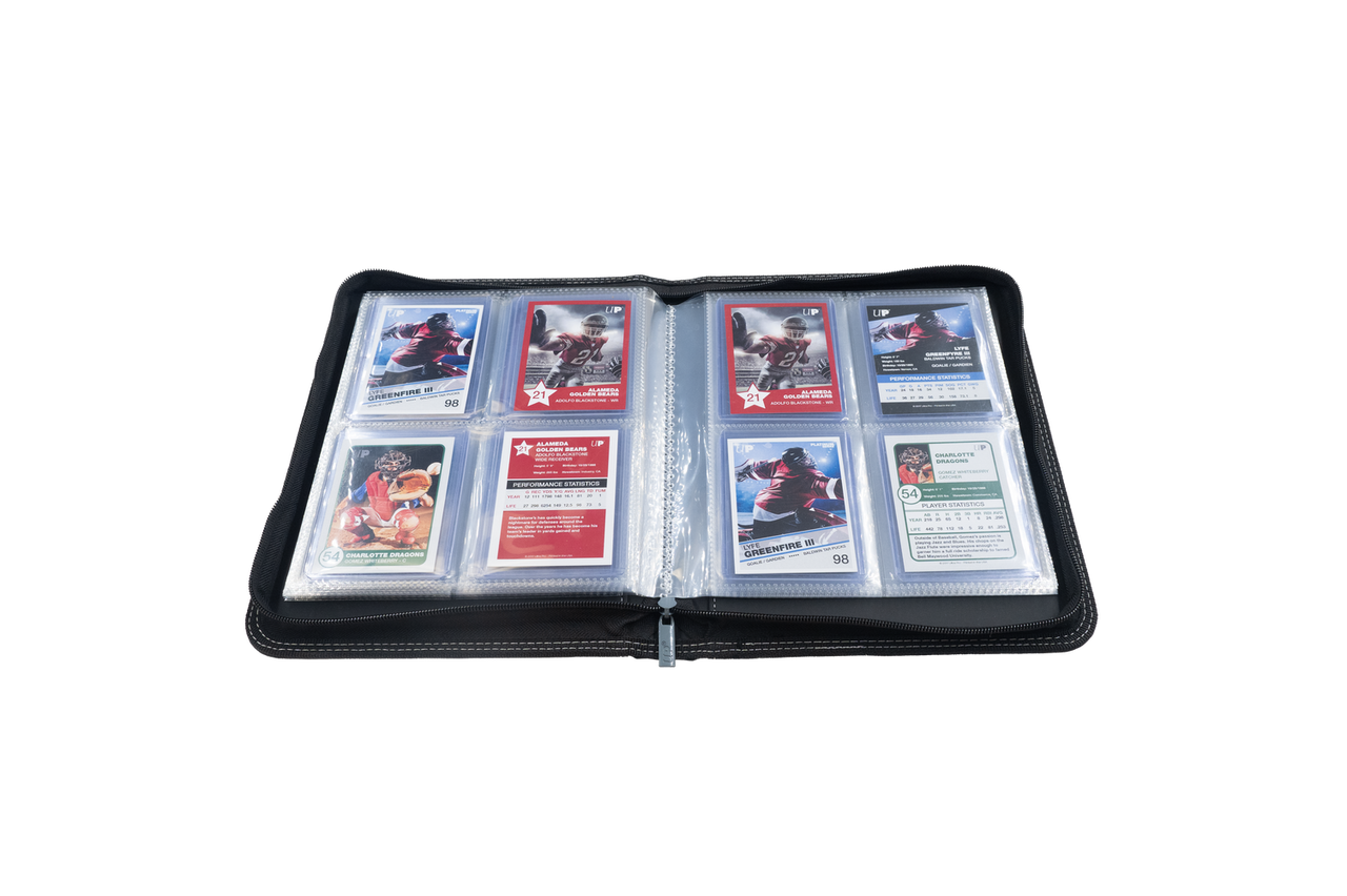 4-Pocket Toploader Zippered Premium PRO-Binder