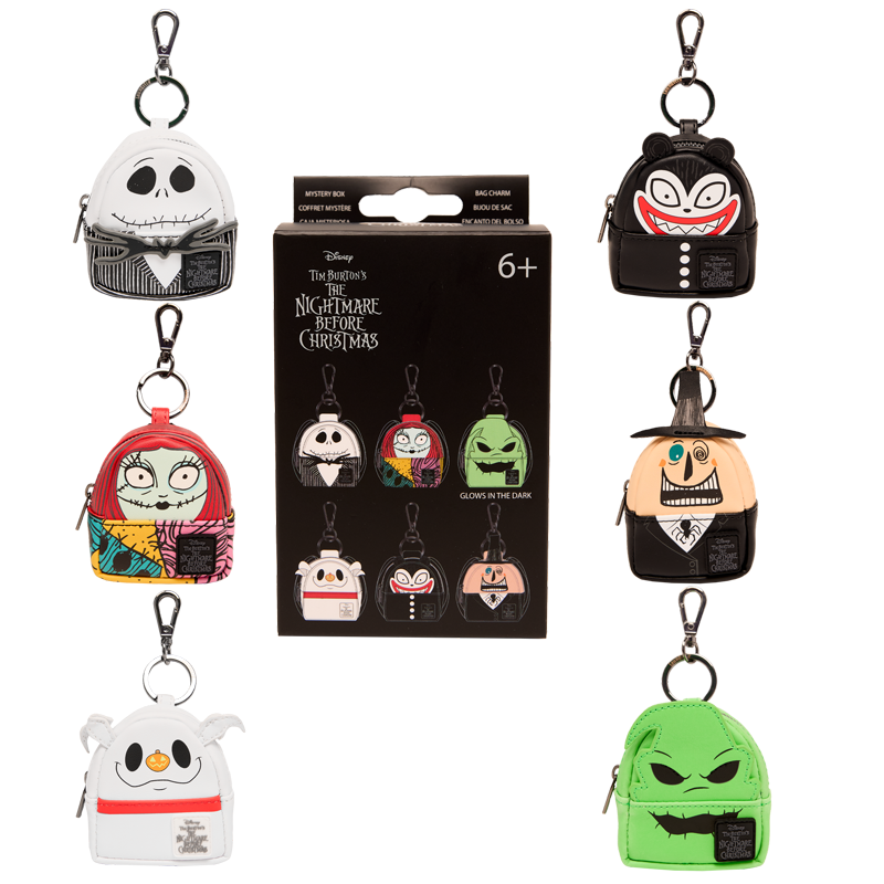 PRE ORDER - The Nightmare Before Christmas Cosplay Mystery Mini Backpack Keychain Charm