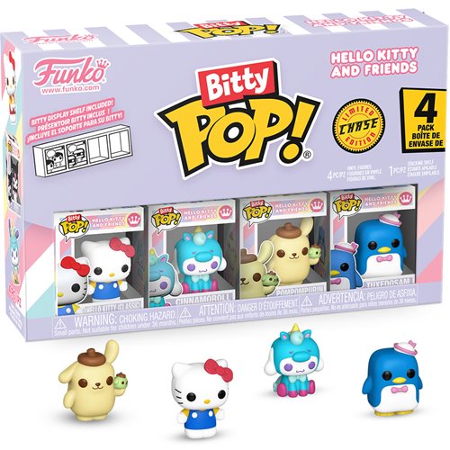 Sanrio Hello Kitty Bitty Pop! Mini-Figure 4-Pack