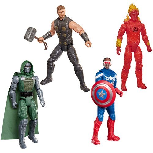 Avengers Doomsday Titan Series 12-Inch Action Figures Case