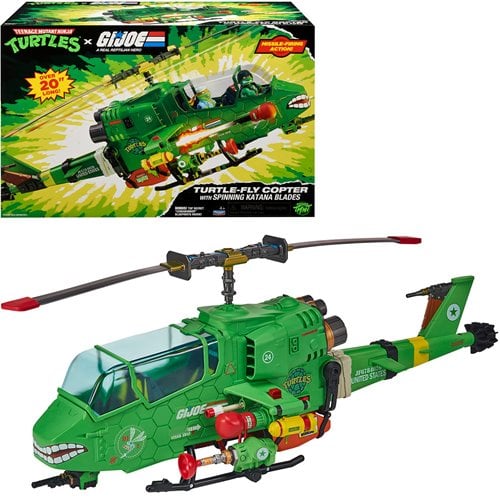 TMNT x G.I. Joe Mobile Strike Force Assault Copter