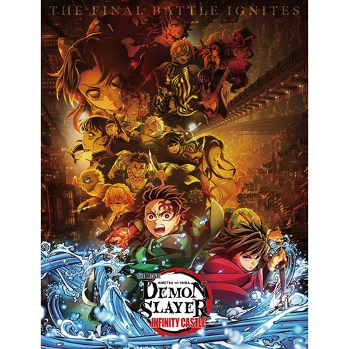Demon Slayer Infinity Group #02 Art Throw Blanket