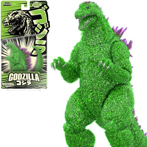 Toho Super Kaiju Godzilla Color Shock Green Action Figure