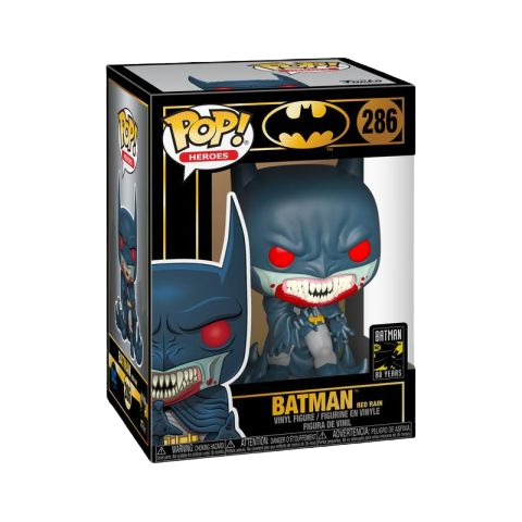 Batman: 80th Anniversary - Red Rain Batman Pop! Vinyl Figure #286