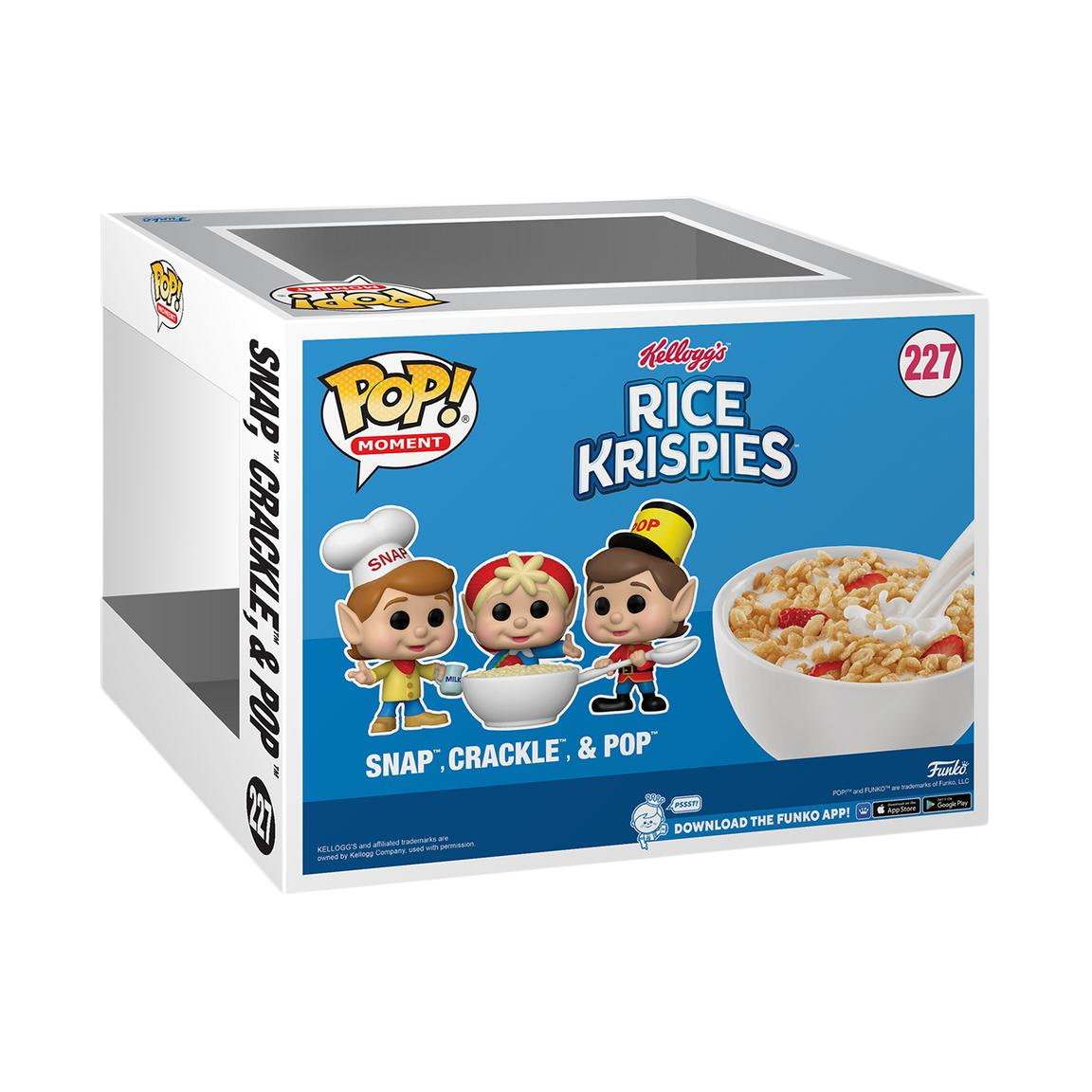 Ad Icons: Kellogg's Rice Krispies Snap, Crackle, and Pop Deluxe Pop! Vinyl Figure #227