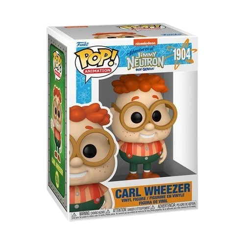 The Adventures of Jimmy Neutron Boy Genius Carl Wheezer Funko Pop! Vinyl Figure #1904 | PRE-ORDER