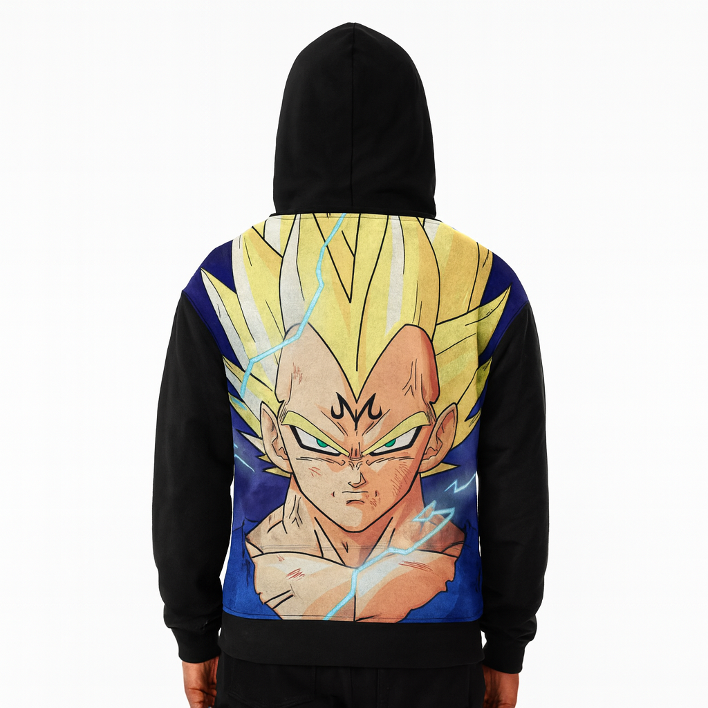 Majin Vegeta Super Saiyan Hoodie