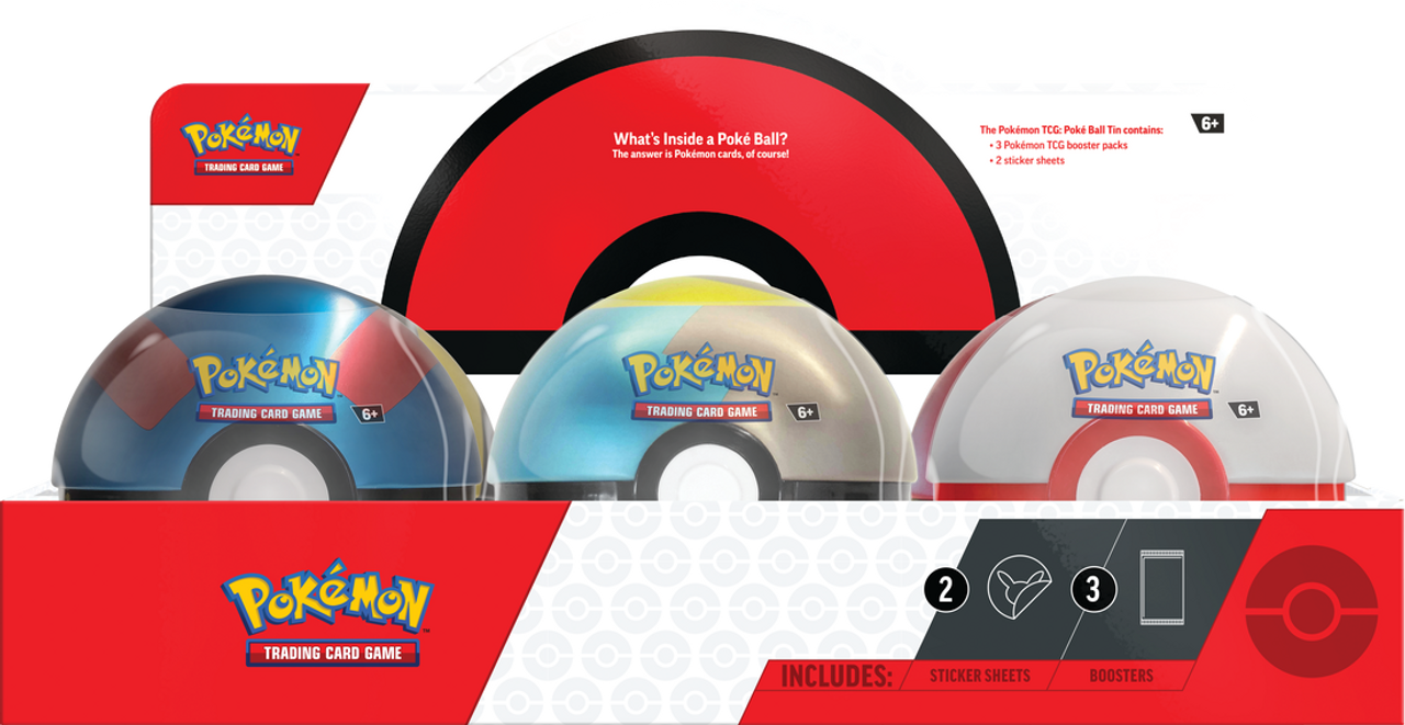Single Pokeball Tin - Style May Vary