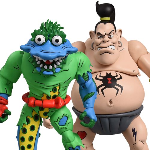 TMNT (1987 Cartoon) Tattoo and Wyrm 7-Inch Figure 2-Pack