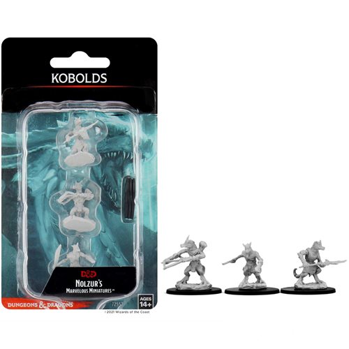 D&D Nolzur's Marvelous Miniatures Kobolds Mini-Figure 3-Pack