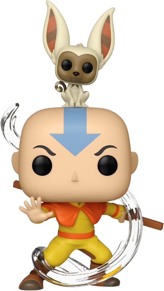 Avatar: The Last Airbender - Aang w/ Momo Pop & Buddy Vinyl Figure #534