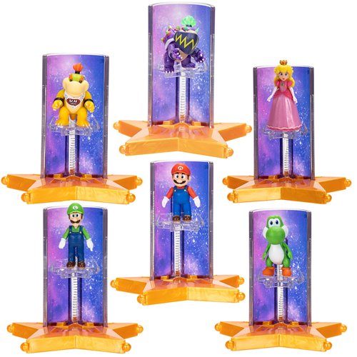 Super Mario Galaxy Movie Mini-Figure & Acc. W1 Case of 12