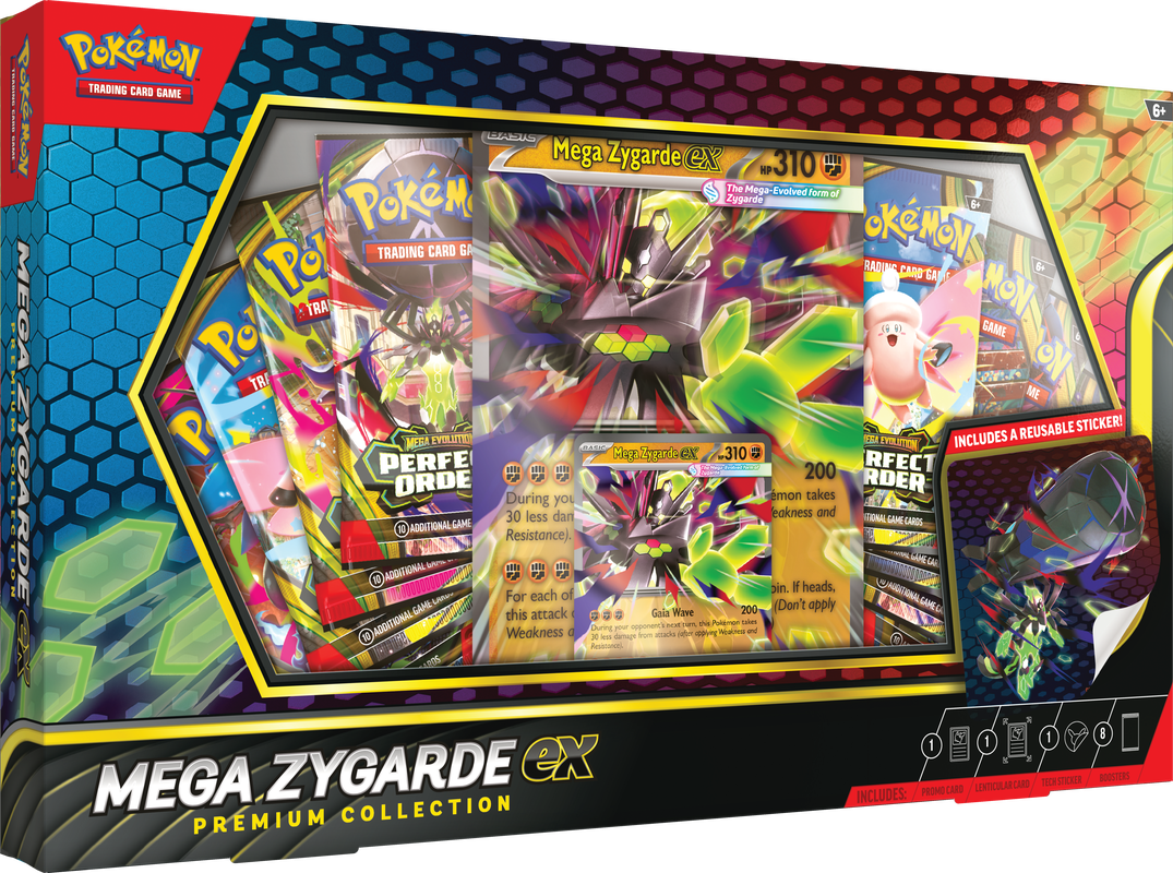 PRE ORDER - Pokémon TCG: Mega Zygarde ex Premium Collection