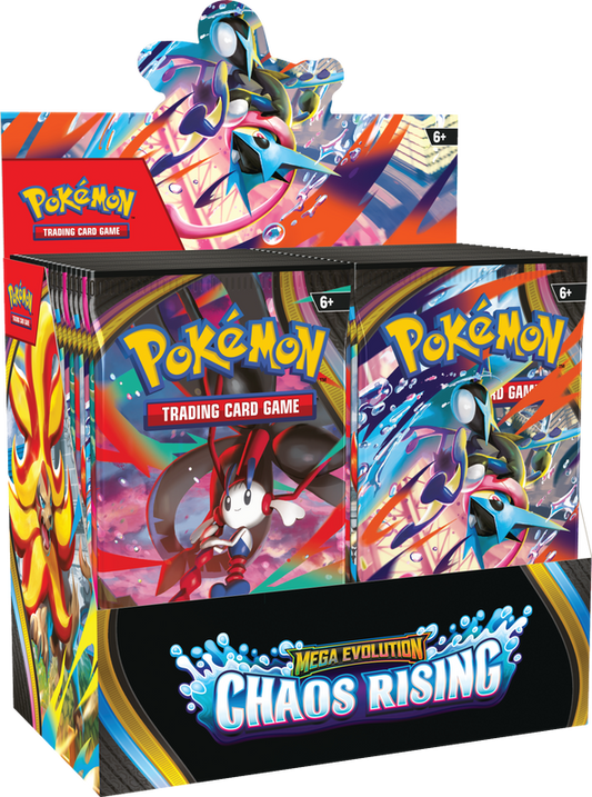 PRE ORDER - Pokémon TCG: Chaos Rising (ME04) Booster Box 36ct Display