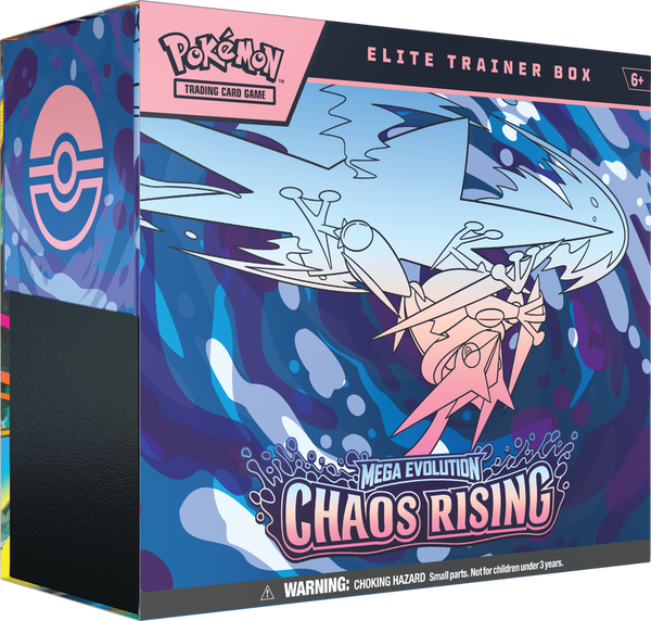 PRE ORDER - Pokémon TCG: Chaos Rising (ME04) Elite Trainer Box