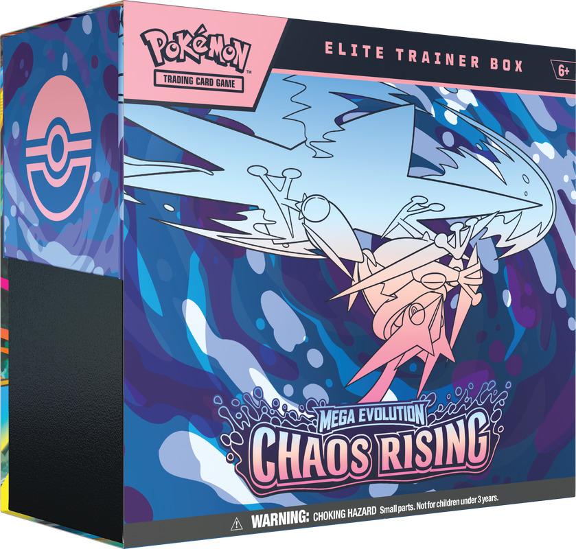 PRE ORDER - Pokémon TCG: Chaos Rising (ME04) Elite Trainer Box