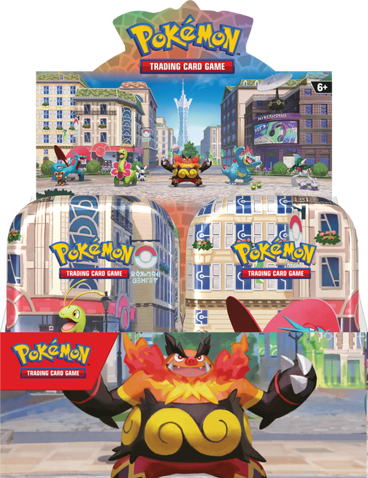 PRE ORDER - Pokémon TCG: Lumiose City Mini Tins 10ct Display