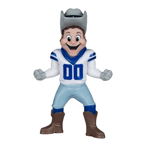 NFL SportsPicks Dallas Cowboys Rowdy Mascot 8-Inch Posed Fig