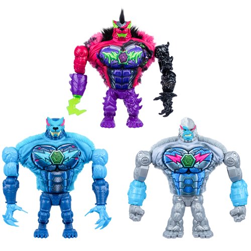 MrBeast Lab Mega-Tech Mutators S3 Action Figure Case of 3
